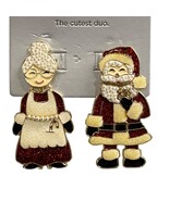 Sugarfix BaubleBar Earrings Christmas Mr Mrs Santa Claus Holiday Dangle ... - €7,04 EUR