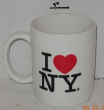 I Love New York Coffee Mug Cup Ceramic - £11.50 GBP