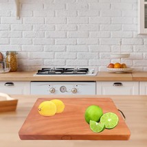 THY Collectibles Versatile Ebony Wood Cutting Chopping Board with Handle... - $41.99+