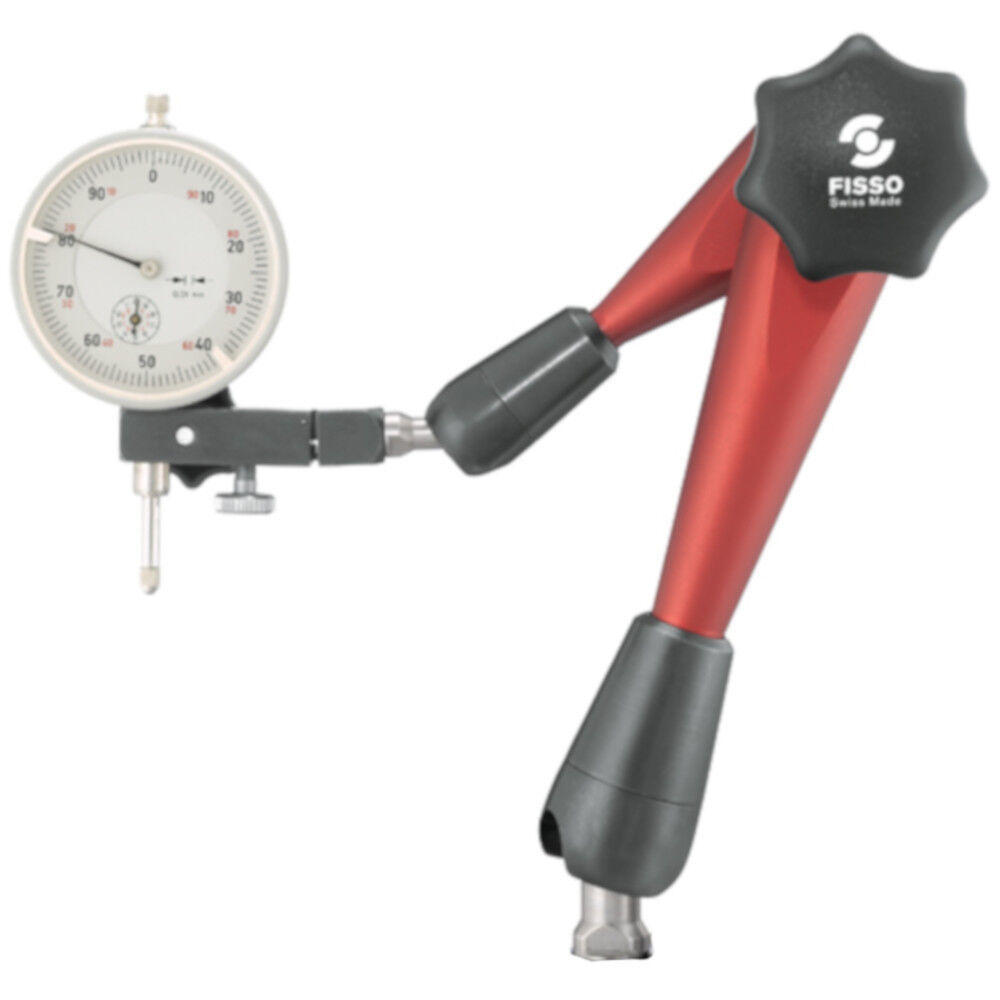 Fisso Strato M-28 F 3/8&quot; Articulated Adjustable Indicator Gage Gauge Hol... - $374.50
