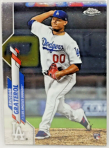 2020-2021 Topps Chrome Brusdar Graterol Rookie Card RC #91 Los Angeles Dodgers - £1.48 GBP