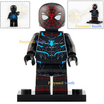 Secret War Spiderman (Dark Suit) Marvel Comics Minifigures Gift Toy New - £2.30 GBP