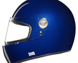 NEXX X.G100 R Racer Indigo Blue Full Face Retro Motorcycle Helmet (XS - ... - $299.97