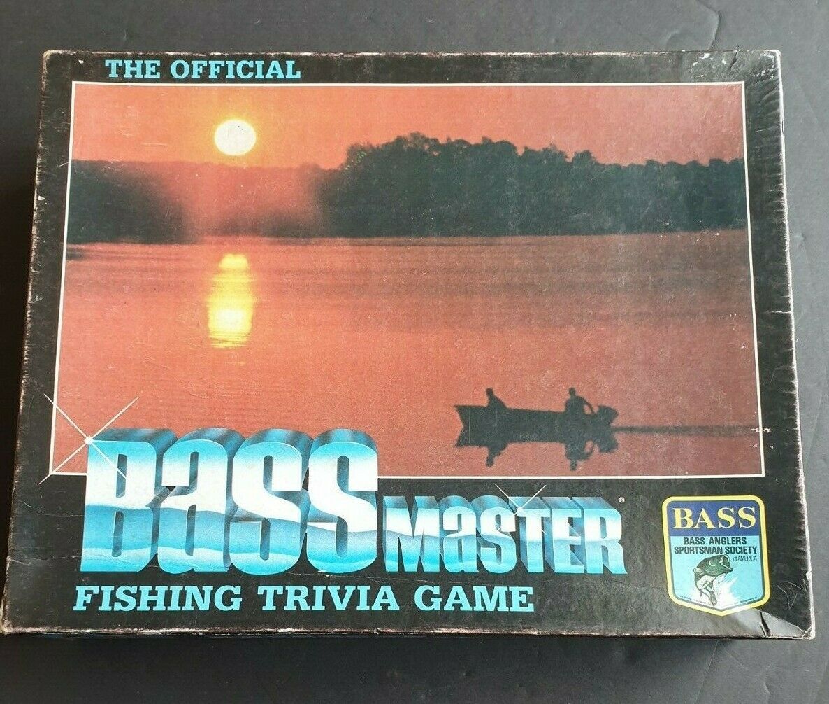 Primary image for Bass Masters Fishing Trivia Board Game Official Edition 