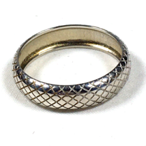 Unisex Sterling 925 Silver Ring Band Size 11.75 vintage - £26.22 GBP