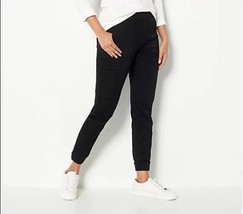 Isaac Mizrahi Live! TRUE DENIM Cargo Ankle Jeans (Black, Petite 2) A453049 - £13.53 GBP