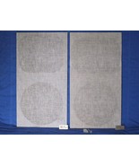 Pair Restored Original OEM GRILLES &amp; LOGOS for AR-2aX Speakers - Others - $149.99