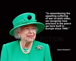 Queen Elizabeth Ii &quot;In Remembering The Appalling...&quot; Quote Photo Various Sizes - £3.80 GBP+
