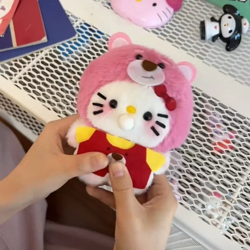 Sanrio Anime Plush Doll Hello Kitty Creativity Stuffed Spit Bubbles Recording - £8.69 GBP+