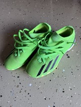 Adidas Kid&#39;s X Speed Portal 3 TF J Turf Football Boots Green Size2 - £27.69 GBP