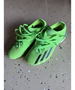 Adidas Kid&#39;s X Speed Portal 3 TF J Turf Football Boots Green Size2 - £27.24 GBP