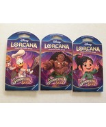 NEW Three Disney Lorcana Shimmering Skies Trading Card Game Packs - 36 C... - $35.96