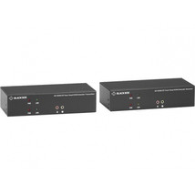 Black Box KVXLCHDPF-200 KVM EXTENDER KIT OVER FIBER - DUAL-MONITOR, HDMI... - $1,774.39