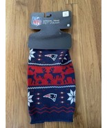 New England Patriots NFL Dog Christmas Sweater Blue Size Small NWT Yorki... - £19.50 GBP