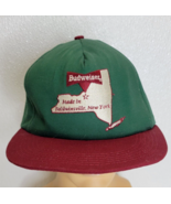 Vintage Budweiser Made In Baldwinsville NY One Size Adult Snap Back Truc... - $44.54