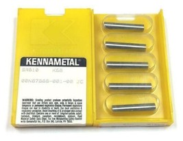 1/4&quot; x 1-1/4&quot; Carbide Round Blank SR-810 K68 Kennametal 1232941 (Pack of 5) - £18.04 GBP