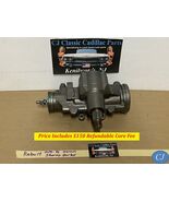 REBUILT 1959-1976 CADILLAC SAGINAW POWER STEERING GEAR BOX GEARBOX #5687962 - $9,988.18 MXN