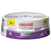 Maxell 639008 4.7Gb Dvd+R Spindle - $21.99