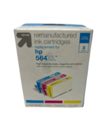 Up&amp;Up HP 564XL Pack High Yield Ink Cartridge Cyan Magenta Yellow For Des... - $256.74 MXN