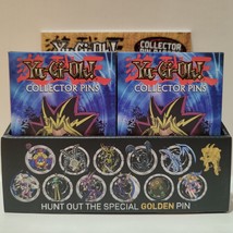 Yugioh Collector Pins Series Case Of 12 Boxes Official Konami Collectibles - £74.84 GBP