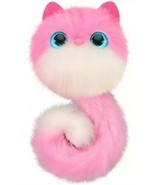 Pomsies PINKY Fluffy Pink Interactive Wearable Pet Kitten Cat Stocking S... - £12.71 GBP