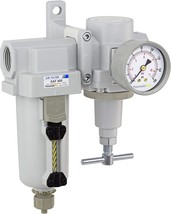 Compressed Air Filter Regulator Combo With A 3/4&quot; Npt - T-Handle, Manual... - $177.93