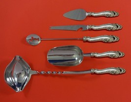 Decor by Gorham Sterling Silver Cocktail Party Bar Serving Set 5pc Custo... - $335.61