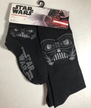 Star Wars Socks Novelty Gift Set 2pr Father Son Sock Set Boys 5-6.5 Men&#39;s 10-13 - £17.22 GBP