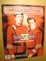 CINEFANTASTIQUE APRIL 1992 STAR TREK EVIL DEAD STEPHEN KING SPOCK NICE COPY - $8.91