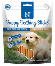 N-Bone Puppy Teething Sticks Peanut Butter Flavor 3.74 oz - £18.12 GBP