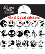 Nightmare Before Christmas Vinyl Decal Sticker Car Window Jack Sally Lov... - £3.72 GBP+