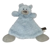Demdaco Baby Bear Blue Lovey Security Blanket Rattle 2020 13&quot; - £11.46 GBP