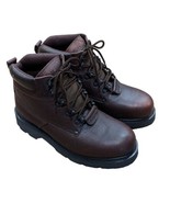 Men&#39;s Fieldmaster Brown Steel Toe Work Boots 10 D **SEE  Description New... - $42.65 CAD