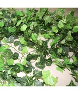 100pcs Leaf 1 piece 2.4M Home Decor Artificial Ivy Leaf Garland Plants Vine Fake - $7.99