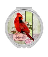 Cardinal : Gift Compact Mirror Bird Grieving Lost Loved One Grief Healin... - £10.44 GBP