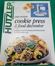 Vintage Hutzler Cookie Press &amp; Pastry Maker Cake Decorator Designer Complete - £9.89 GBP