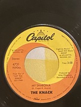 The Knack My Sharona/Let Me Out 1979 CAPITOL 45 - $5.00