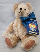 VINTAGE English Teddy Bear Company Mohair Jointed Bear Bath England Plush 11&quot; - £19.78 GBP