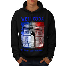Wellcoda Paris Triophe Wellcoda Mens Hoodie, Saint Casual Hooded Sweatshirt - £25.37 GBP+