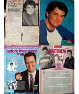 MATTHEW PERRY ~ (27) Color and B&amp;W Clippings, ARTICLES, Pin-Up from 1996... - $10.07