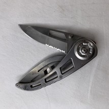 Gerber Rip Stop II Folding Pocket Knife (4660616A) silver drop point blade - £15.52 GBP
