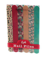 Bella Beauty Assorted Designs Nail Files 6pcs - £2.59 GBP