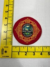 Metropolitan Dade County Florida Fire Safety Rescue Department Patch - £11.68 GBP