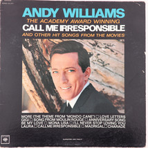 Andy Williams – Call Me Irresponsible - 1964 Mono - 12&quot; Vinyl LP CL 2171 Canada - £14.73 GBP