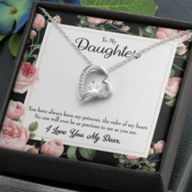 To My Daughter Ruler of My Heart Forever Necklace w Message Card - £44.85 GBP+