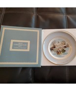 1977 Avon Christmas Plate Carollers In The Snow Original Box Wedgewood V... - £14.85 GBP