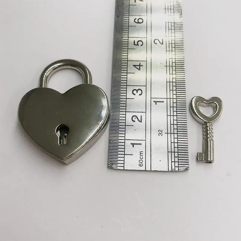 House Home 1 Pairs Mature Heart Shape Metal Lock Toys for Couples Toys Toy Games - £19.55 GBP