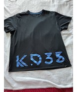 NIKE Kevin Durant KD 35 Dri Fit Stay Cool T-Shirt Black - $21.03