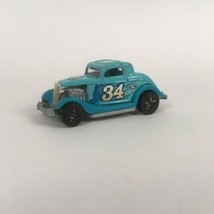 VTG HOT WHEELS 3-window 34 Teal Ford Coupe #1132 1979 2012 Mattel - £3.96 GBP
