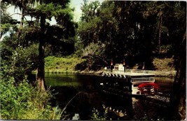 Scenic Cruise On The Belle Of Suwannee White Springs Florida Postcard Unposted - £7.85 GBP